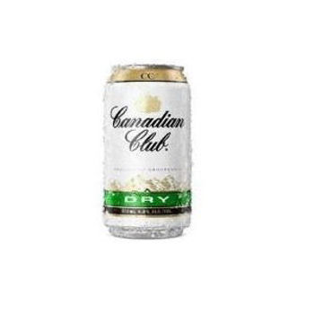 Picture of Canadian Club & Dry 4.8% 10 Pack Cans 330ml