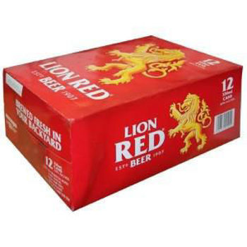 Picture of LION RED 12PK CANS 330ML