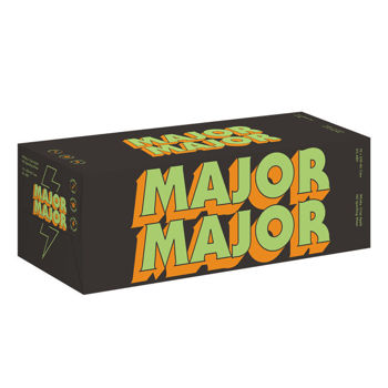 Picture of Major Major Whisky, Crisp Apple 6% Cans 10x330ml