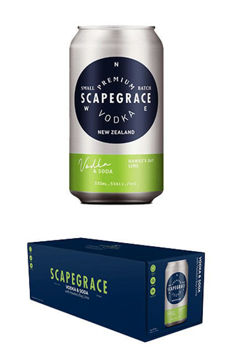 Picture of SCAPEGRACE VODKA SODA LIME 10PK CANS