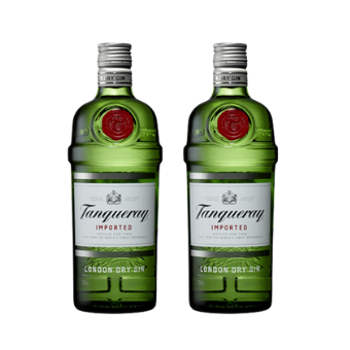 Picture of TANQUERAY GIN 1000ML 40% ABV- Bundle of 2