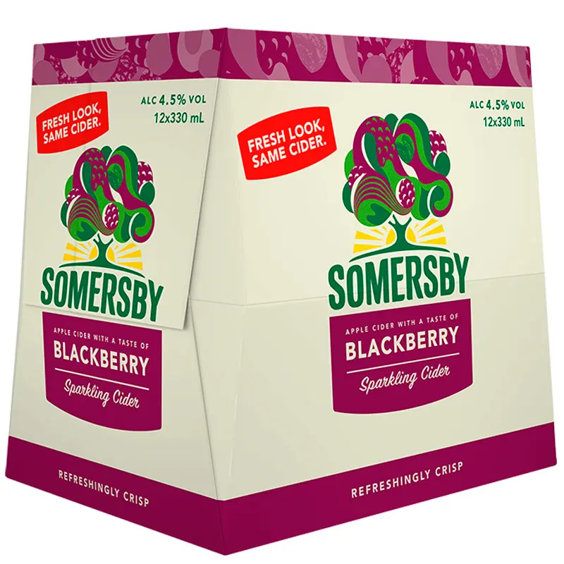 Somersby Blackberry Cider 12 pack bottles