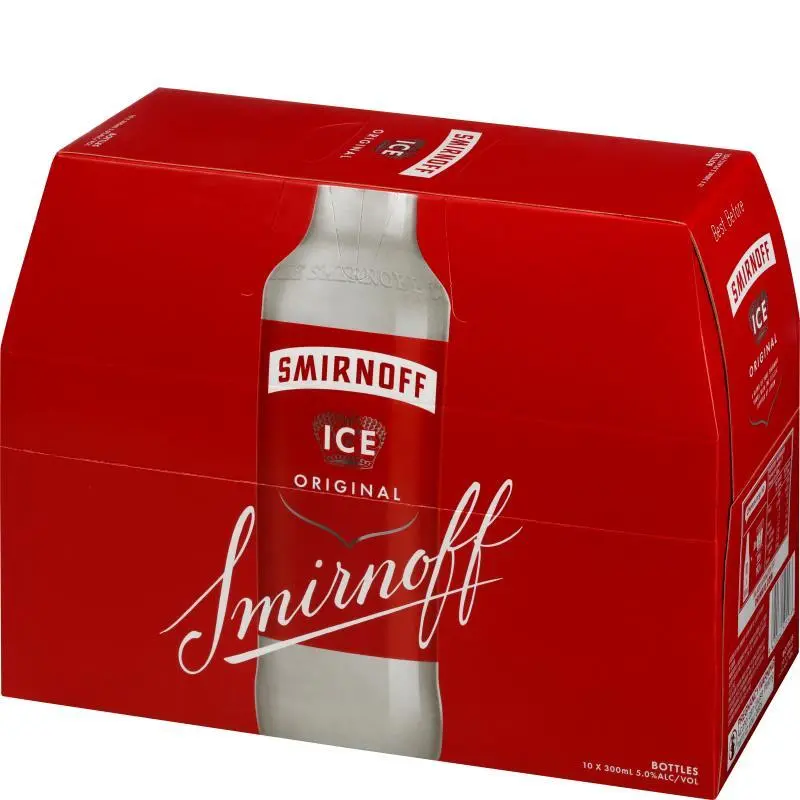 Smirnoff 5% 10pk Btls