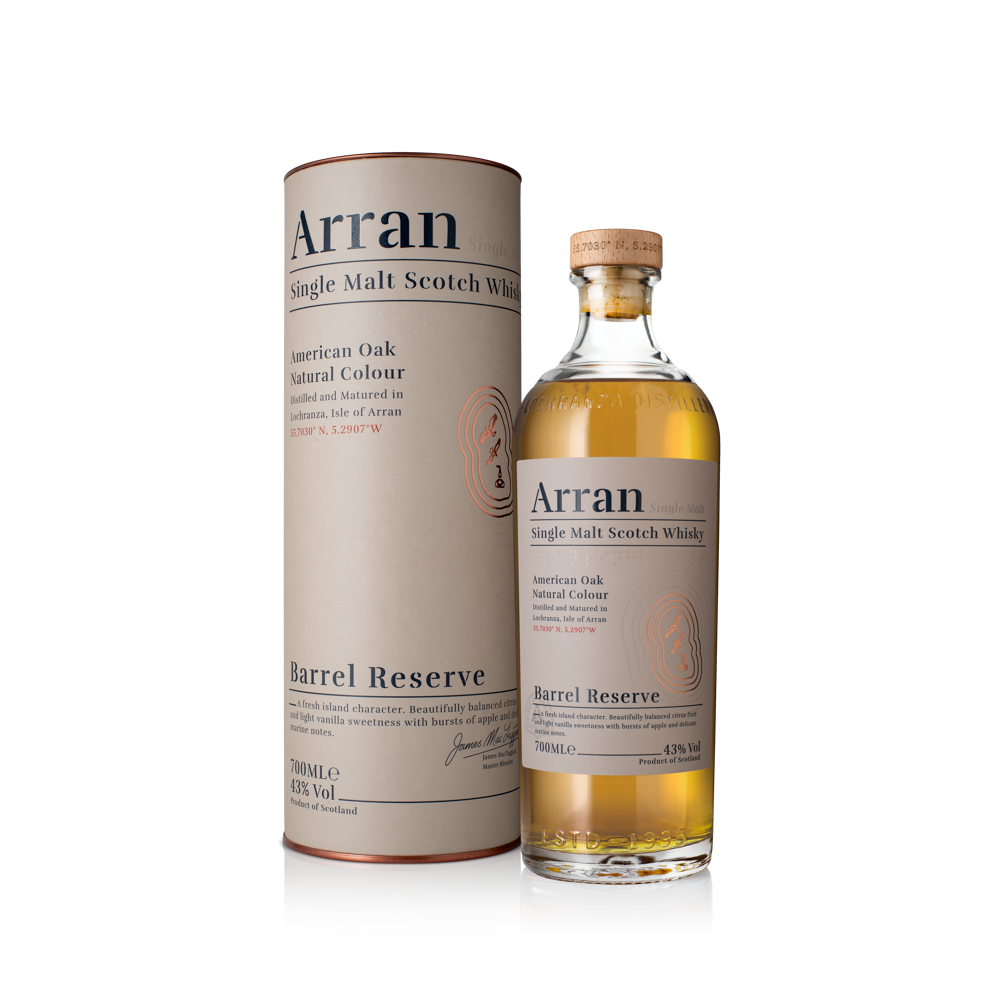 Arran Barrel Reserve 700ml Single Malt Whisky – Smooth Bourbon Cask NZ *