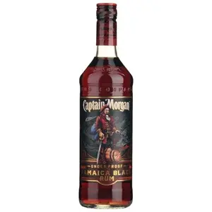 Captain Morgan Dark Rum 1L – Smooth Spiced Caribbean Rum *
