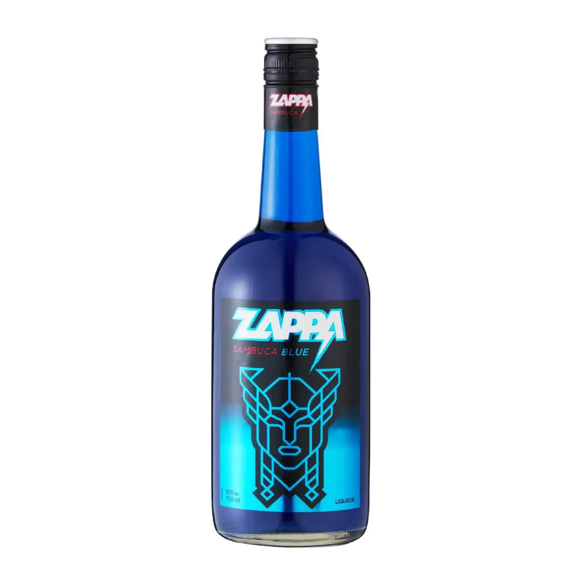 Zappa Sambuca Blue Liqueur 750ML *
