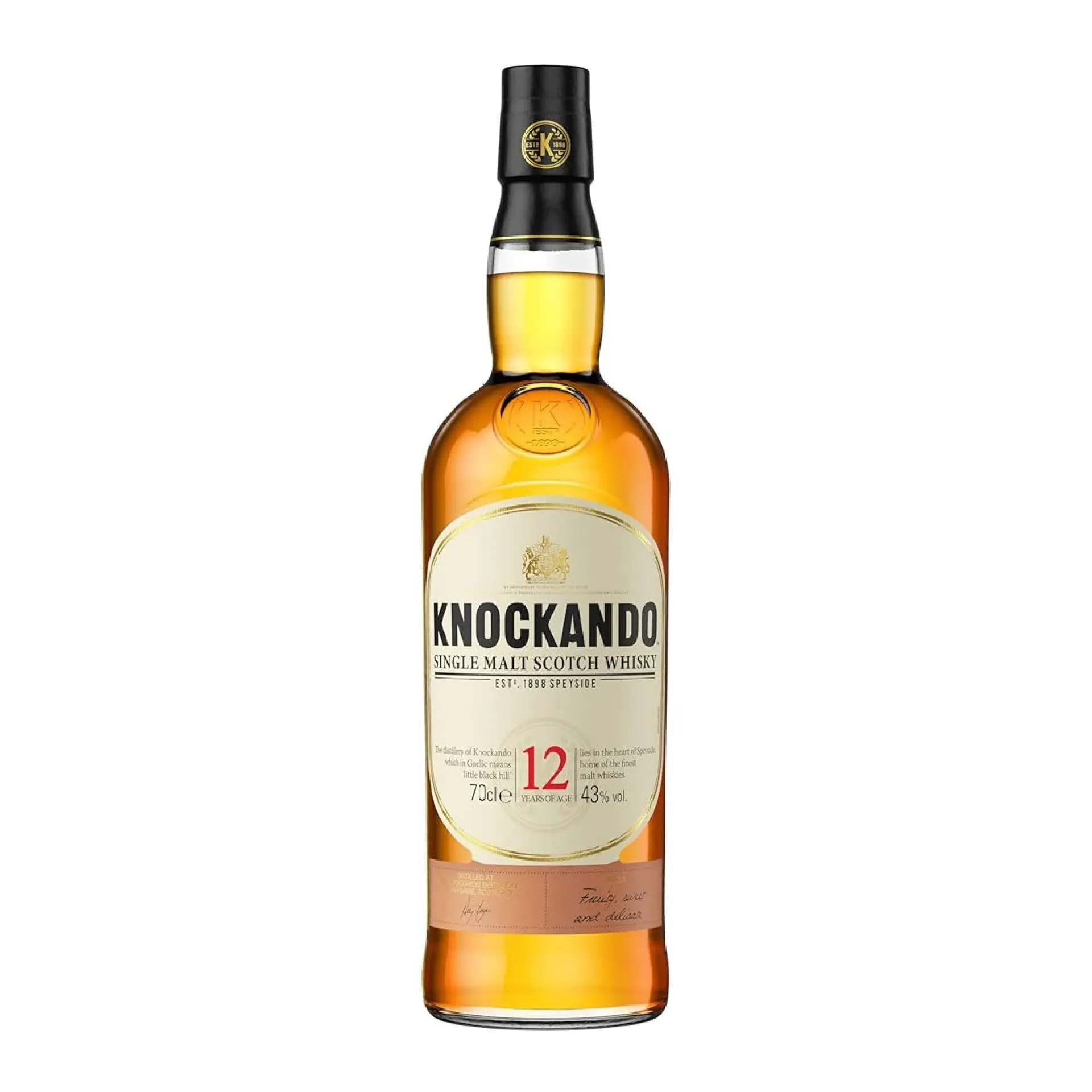 Knockando 12 Year Old Whiskey 700ml *