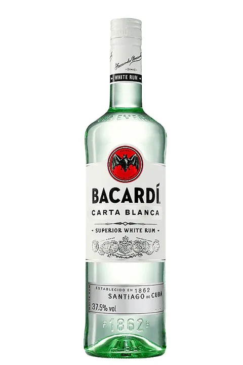 Bacardi White Rum 980ML 37.5%