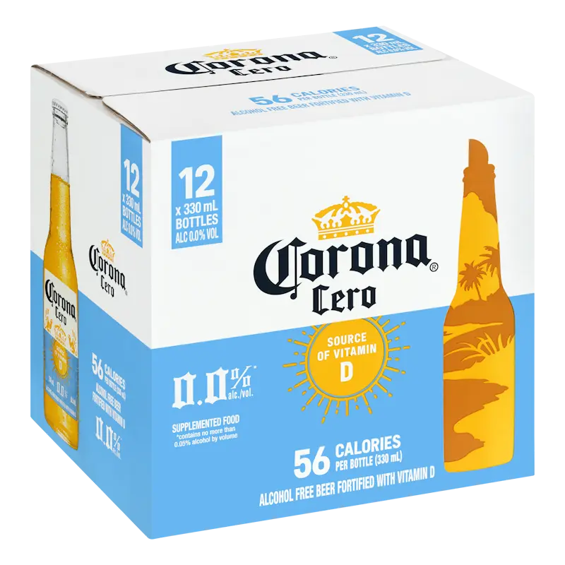 Corona Zero 0% 12pk 330ML btls