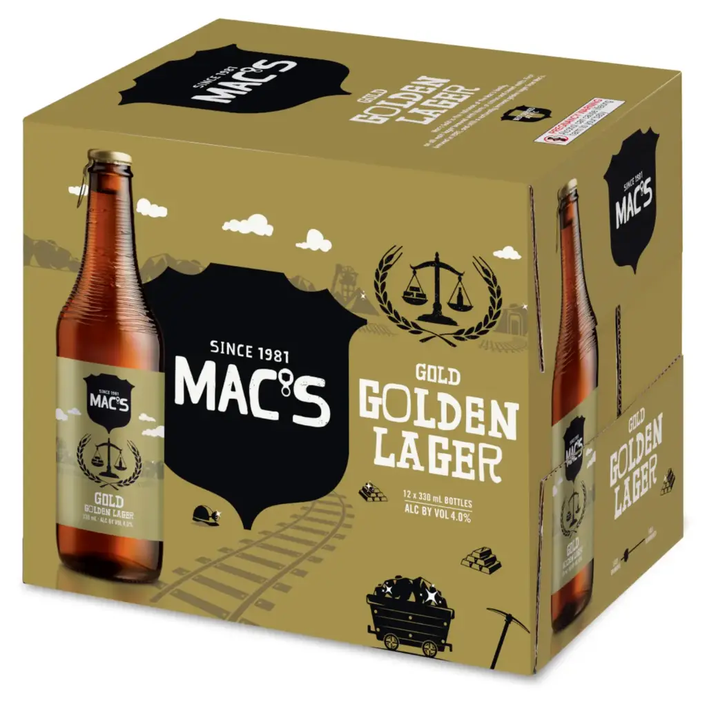 Mac's Gold 12pk 330ML Btls