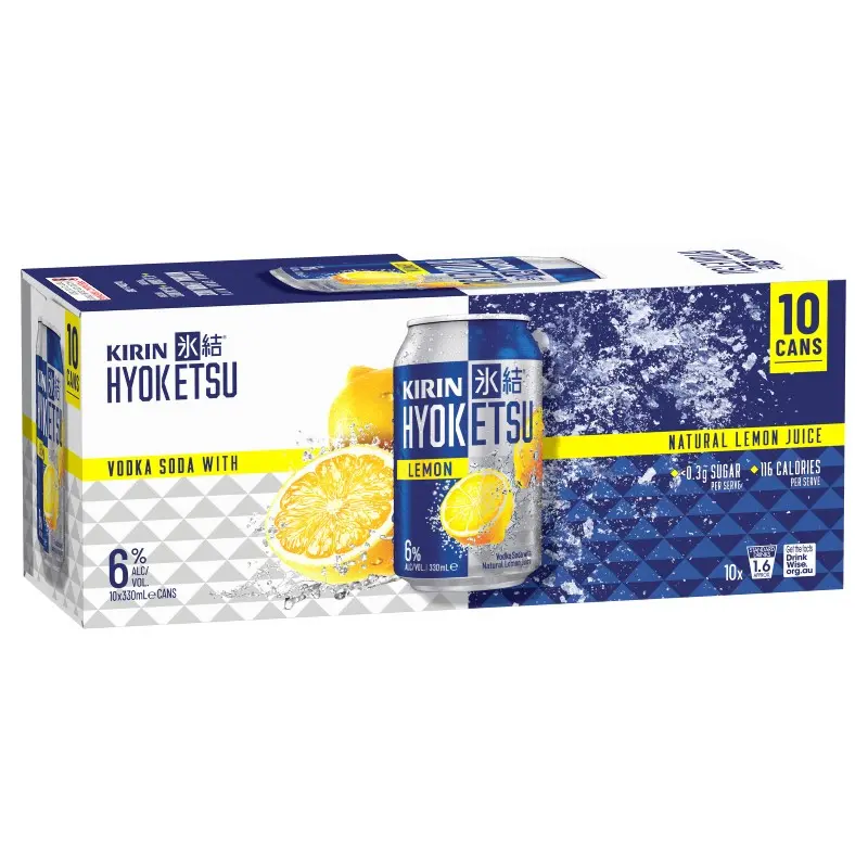 Kirin Hyoketsu Lemon 6% 10pk Can 330ml