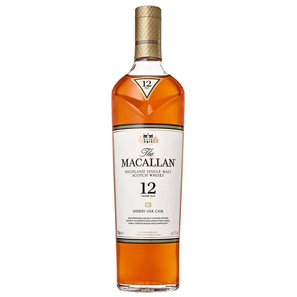 Macallan 12YO Sherry Cask Single Malt Whisky 700ml