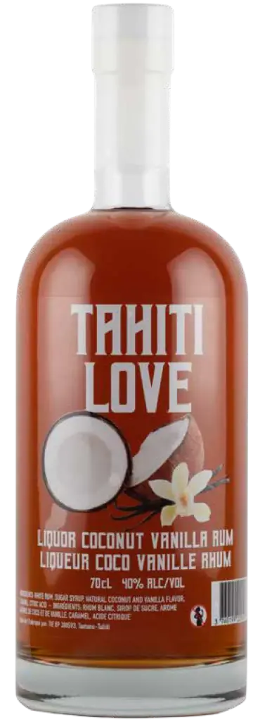 Tahiti Love Coconut Vanilla Rum 700ml