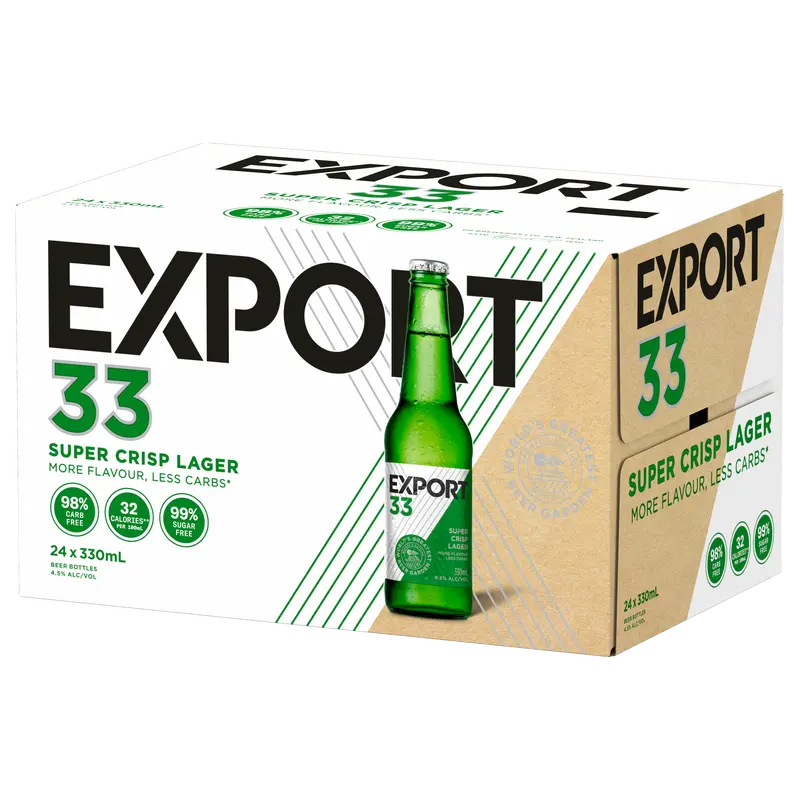 Export 33 24 Bottle Pack
