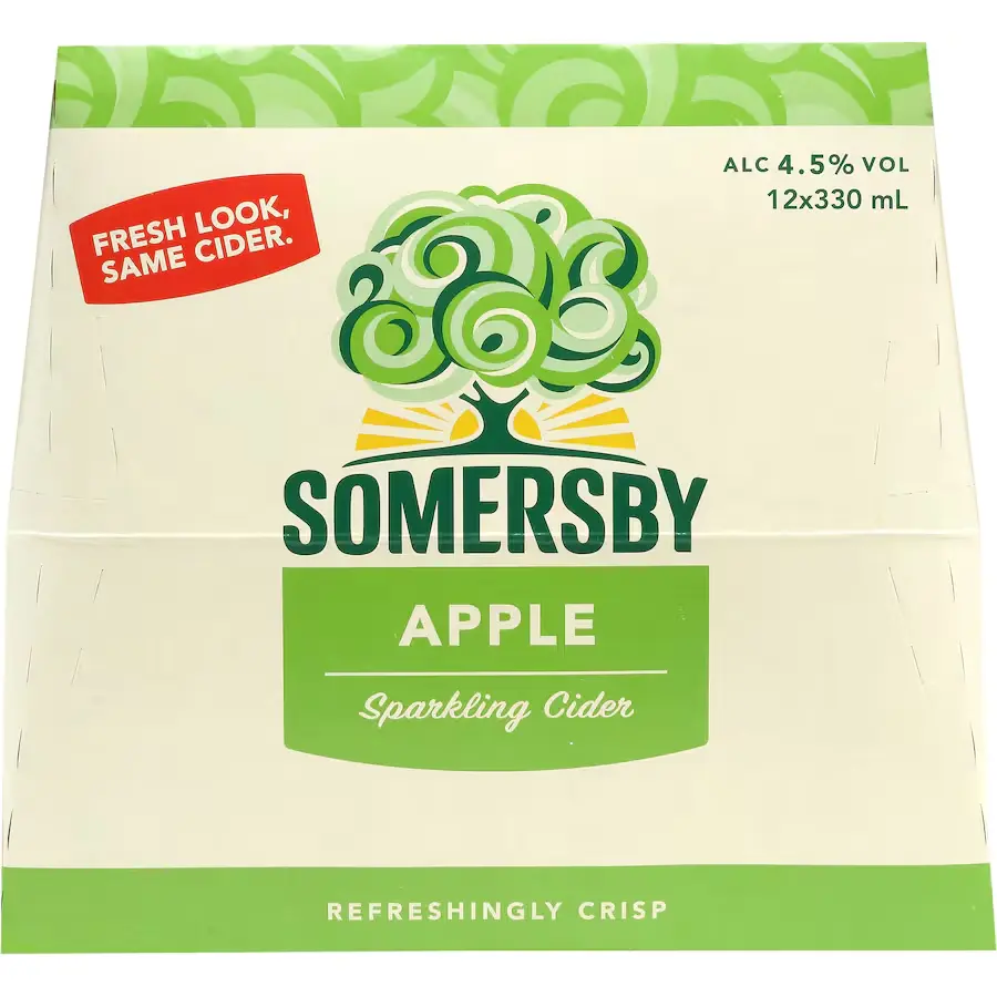 Somersby Apple Cider 12 pack bottles