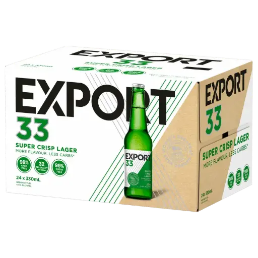 Export 33 24 Bottle Pack