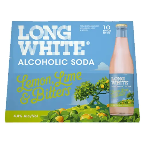 Long White Lemon Lime Bitters 10pk Btls