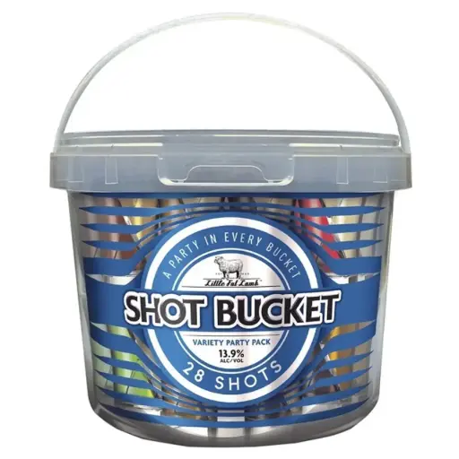 Little Fat Lamb Shot Bucket 28Pkx30ml