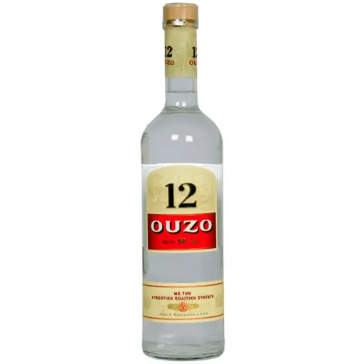 [Spirits / Ouzo/Raki/Sambucca] Ouzo 12 1 Litre
