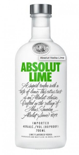 Absolut Vodka Lime 700ml